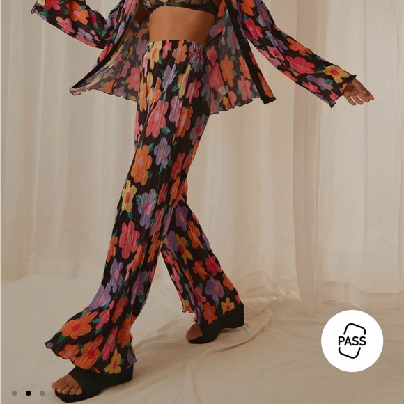 Peppermayo Pants - Pepper Mayo High Waisted Wide Leg Pants